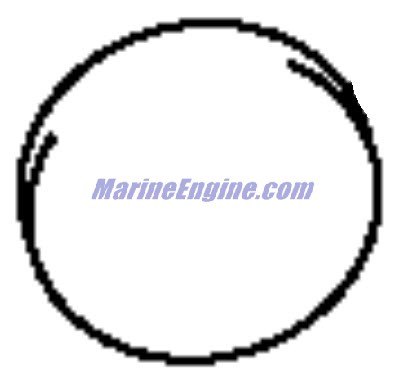 Evinrude Johnson OMC 5033673 - Shim, Tappet 2.25MM