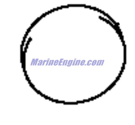 Evinrude Johnson OMC 5033674 - Shim, Tappet 2.28MM