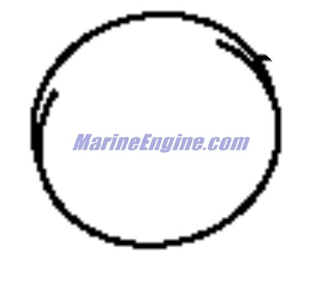Evinrude Johnson OMC 5033675 - Shim, Tappet 2.30MM