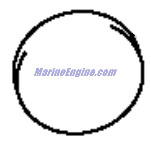 Evinrude Johnson OMC 5033676 - Shim, Tappet 2.33MM