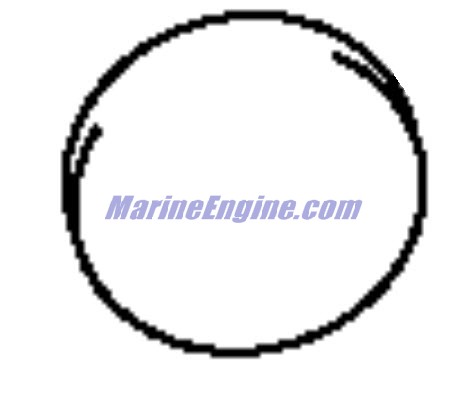 Evinrude Johnson OMC 5033681 - Shim, Tappet 2.43MM