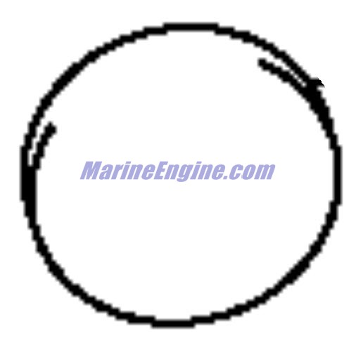 Evinrude Johnson OMC 5033683 - Shim, Tappet 2.48MM