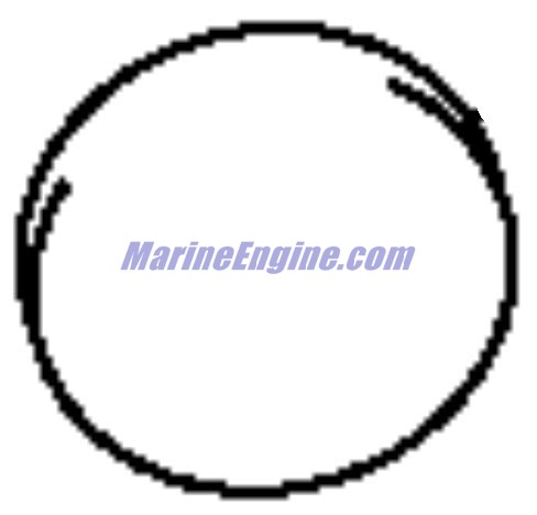 Evinrude Johnson OMC 5033686 - Shim, Tappet 2.55MM