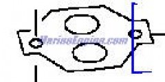 Evinrude Johnson OMC 5033726 - Gasket, IAC Valve