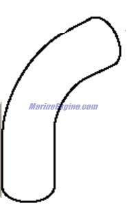 Evinrude Johnson OMC 5033728 - Hose, Iac