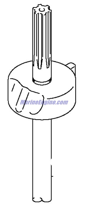 Evinrude Johnson OMC 5033797 - Shift Assist Rod