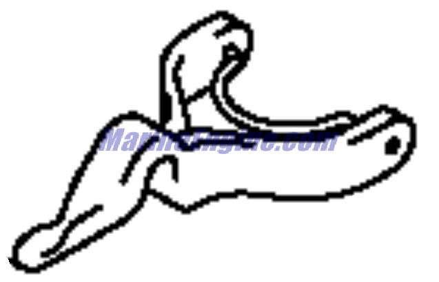 Evinrude Johnson OMC 5033808 - Shift Lever