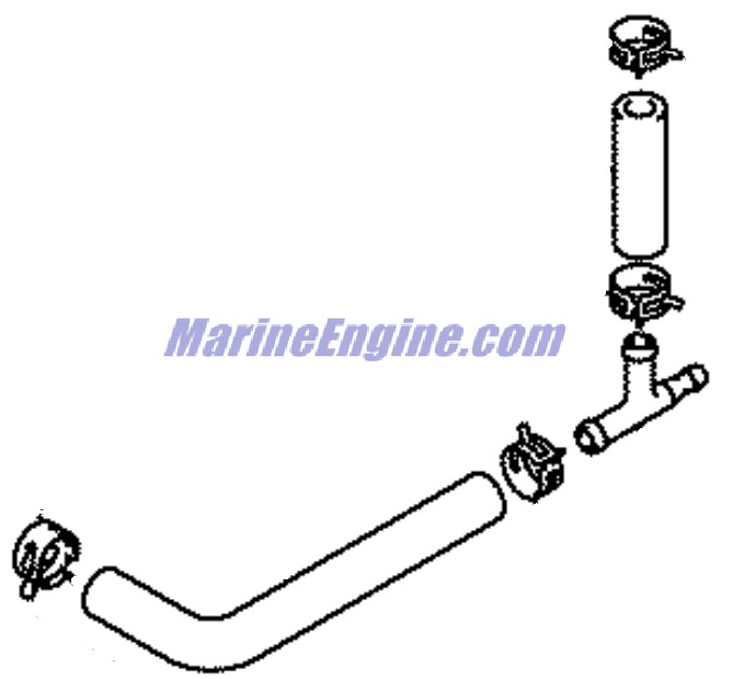 Evinrude Johnson OMC 5033833 - Water Pressure Kit