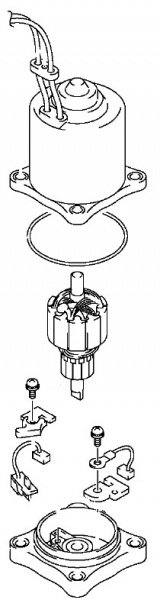 Evinrude Johnson OMC 5033838 - Power Tilt & Trim Motor Assembly