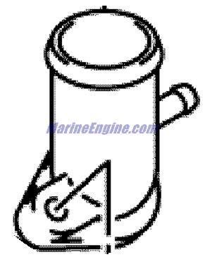 Evinrude Johnson OMC 5033841 - Water Return Union