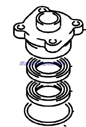 Evinrude Johnson OMC 5033846 - Housing Comp