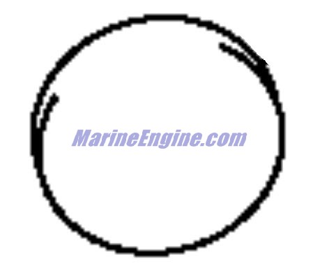Evinrude Johnson OMC 5033874 - Shim, Tappet 2.58MM