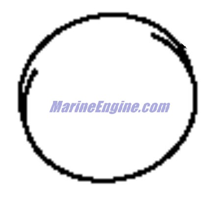 Evinrude Johnson OMC 5033877 - Shim, Tappet 2.65MM