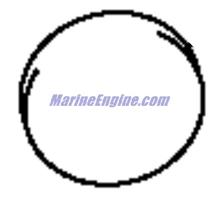 Evinrude Johnson OMC 5033878 - Shim, Tappet 2.68MM
