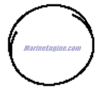 Evinrude Johnson OMC 5033880 - Shim, Tappet 2.73MM
