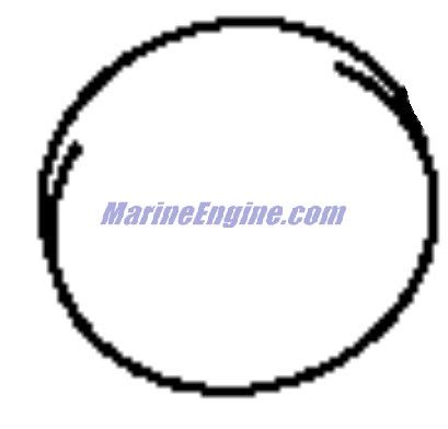 Evinrude Johnson OMC 5033885 - Shim, Tappet 2.85MM