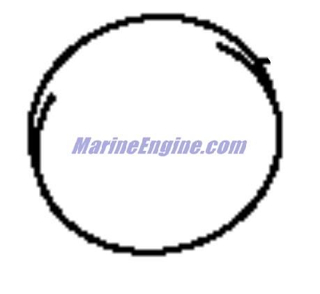 Evinrude Johnson OMC 5033886 - Shim, Tappet 2.88MM