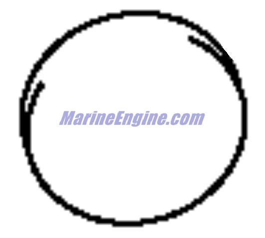 Evinrude Johnson OMC 5033895 - Shim, Tappet
