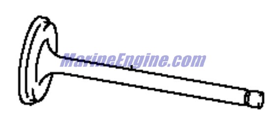 Evinrude Johnson OMC 5033897 - Intake Valve