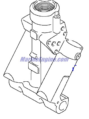 Evinrude Johnson OMC 5033936 - Manifold, Power Tilt & Trim