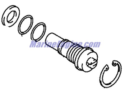 Evinrude Johnson OMC 5033941 - Valve Set, Manual