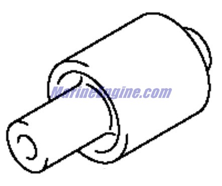 Evinrude Johnson OMC 5033944 - Mount Assembly, Lower