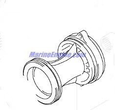 Evinrude Johnson OMC 5033946 - Prop Shaft Bearing Housing