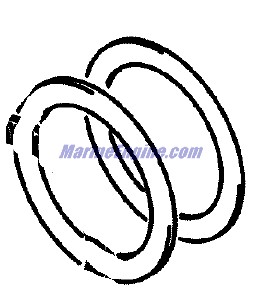 Evinrude Johnson OMC 5033976 - Shim 70X95X0.9