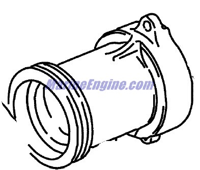 Evinrude Johnson OMC 5034050 - Housing, 9.9HP Blue