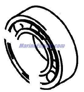 Evinrude Johnson OMC 5034137 - Bearing