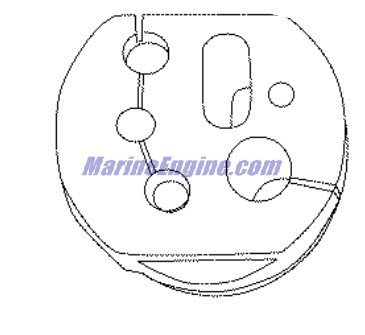 Evinrude Johnson OMC 5034287 - Grommet