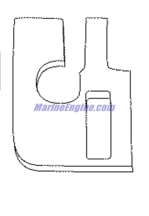 Evinrude Johnson OMC 5034290 - Cushion