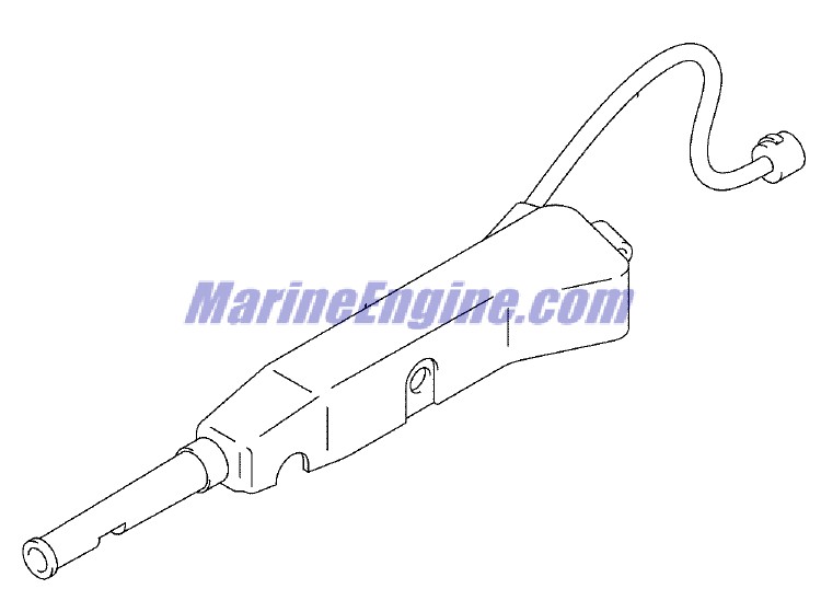 Evinrude Johnson OMC 5034301 - Wire Assembly, Tiller H