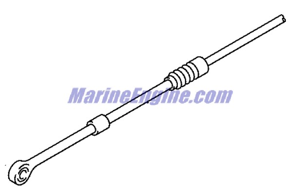 Evinrude Johnson OMC 5034303 - Throttle Cable