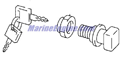 Evinrude Johnson OMC 5034312 - Key (ID:939)