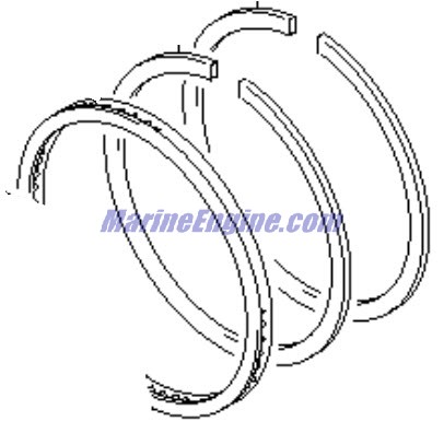 Evinrude Johnson OMC 5034321 - Piston Rings