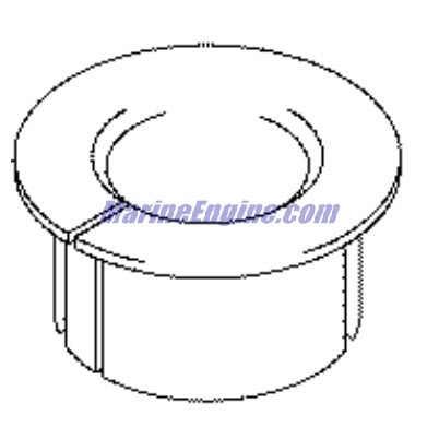Evinrude Johnson OMC 5034340 - Upper Rubber Mount