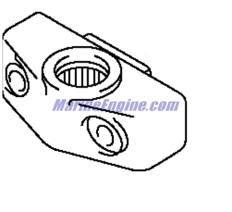 Evinrude Johnson OMC 5034372 - Lower Mount Bracket