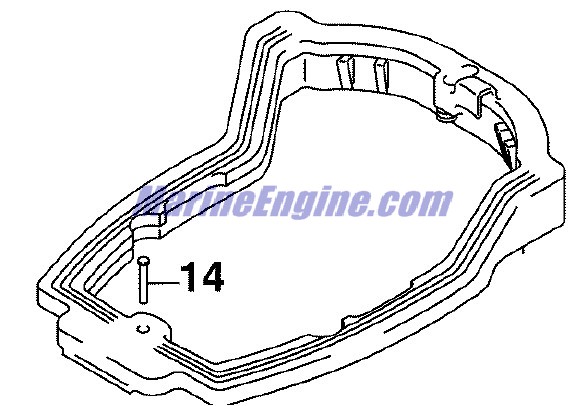 Evinrude Johnson OMC 5034383 - Seal