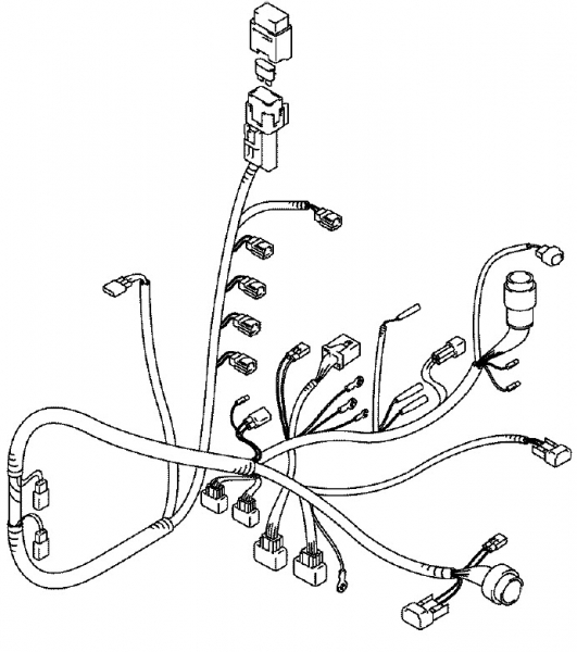 Evinrude Johnson OMC 5034440 - Wiring Harness Assembly