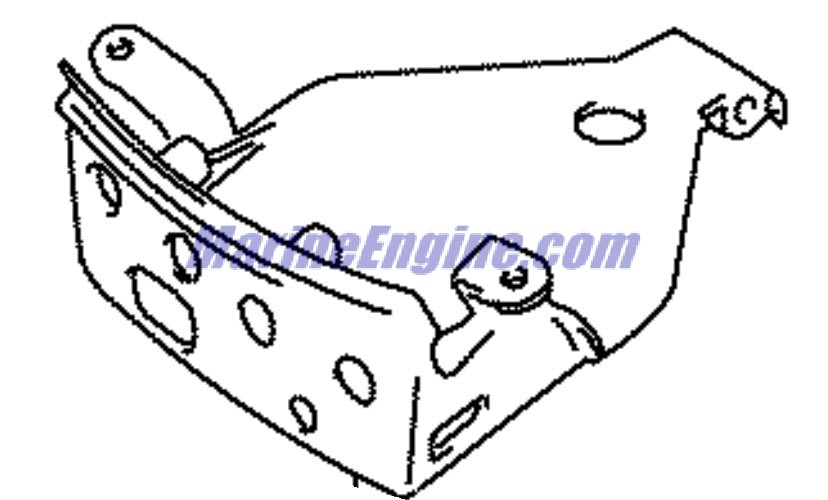 Evinrude Johnson OMC 5034476 - Instrument Panel Assembly, wh