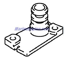 Evinrude Johnson OMC 5034509 - Water Plug Sub