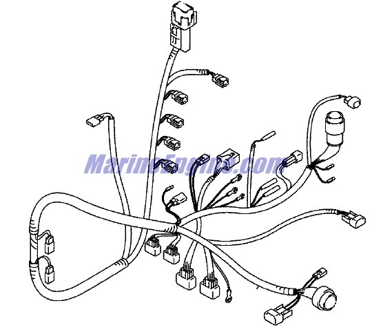 Evinrude Johnson OMC 5034512 - Wiring Harness Assembly