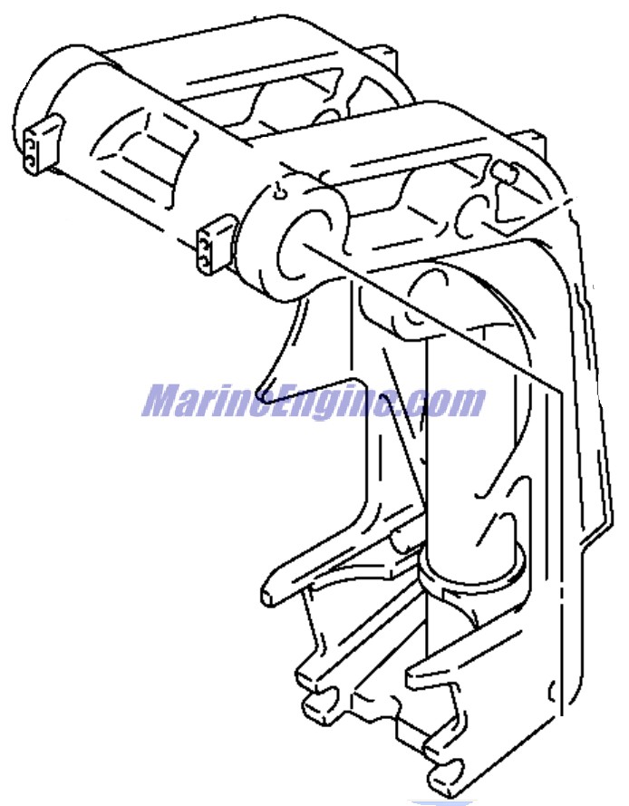 Evinrude Johnson OMC 5034527 - Swivel Bracket