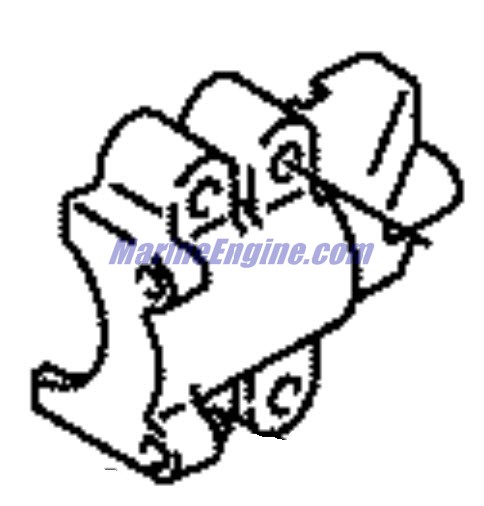 Evinrude Johnson OMC 5034531 - Bracket, Mount