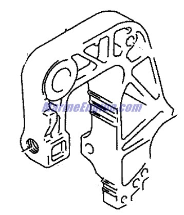 Evinrude Johnson OMC 5034592 - Bracket, Clamp Stbd
