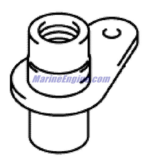 Evinrude Johnson OMC 5034599 - Clutch Shaft
