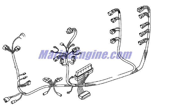 Evinrude Johnson OMC 5034605 - Wiring Harness Assembly