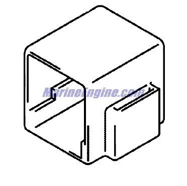 Evinrude Johnson OMC 5034607 - Holder, Power Tilt & Trim Relay