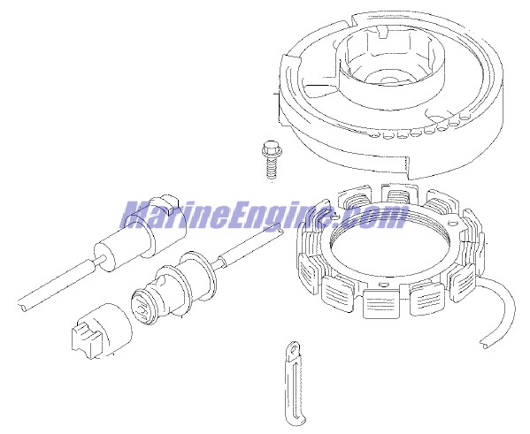 Evinrude Johnson OMC 5034652 - Kit Assembly, Ltng Recpt